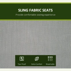 Outsunny 3-Seat Outdoor Porch Swing Chair, Patio Swing Glider With Adjustable Canopy, Breathable Seat, And Steel Frame For Garden, Poolside, Backyard, Gray -Outsunny 0bG88c18243e72d5e