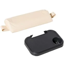 Outsunny Foldable Outdoor Lounge Chair With Footrest, Oversized Padded Zero Gravity Lounge Chair With Headrest, Cup Holders, Armrests, For Camping, Lawn, Garden, Pool, Beige -Outsunny 0u65f217e68e8f5c5