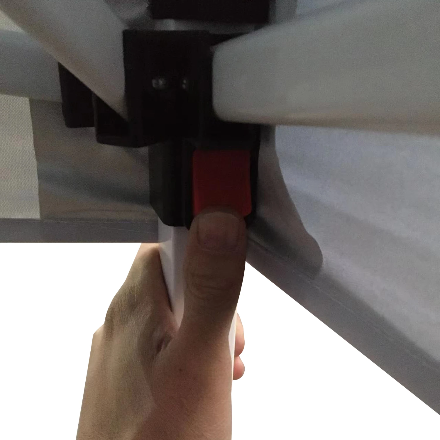 Outsunny 13' X 13' Pop Up Canopy Tent, Instant Sun Shelter, Tents For Parties, Height Adjustable, With Wheeled Carry Bag For Outdoor, Garden, Patio, Parties, White 9 Outsunny 13' X 13' Pop Up Canopy Tent, Instant Sun Shelter, Tents For Parties, Height Adjustable, With Wheeled Carry Bag For Outdoor, Garden, Patio, Parties, White - Image 9