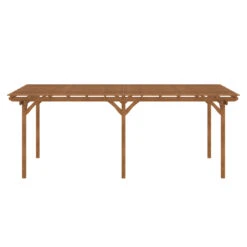 Outsunny 12' X 20' Outdoor Pergola, Wood Gazebo Grape Trellis With Stable Structure For Climbing Plant Support, Garden, Patio, Backyard, Deck -Outsunny 1TT3d618673c64823