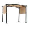 Outsunny 8' X 10' Retractable Pergola Canopy, Outdoor Gazebo With Sun Shade Shelter And Steel Frame, For Backyard, Patio, Garden, Deck