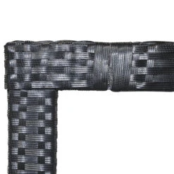 Outsunny 9 PCS Patio Dining Set Rattan Wicker Furniture Set With Acacia Wood Table Top, Armrest Chairs With Water-Proof Cushion, Cream White -Outsunny 21r3d618143020dee