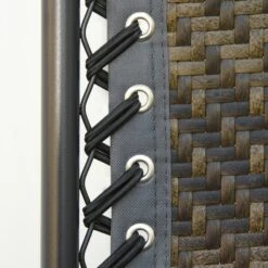 Outsunny Zero Gravity Lounge Chair Adjustable Rattan Wicker Lounger With Cup Holder, Phone Container, Headrest For Garden, Porch, Backyard, Pool -Outsunny 2S260017e68568214