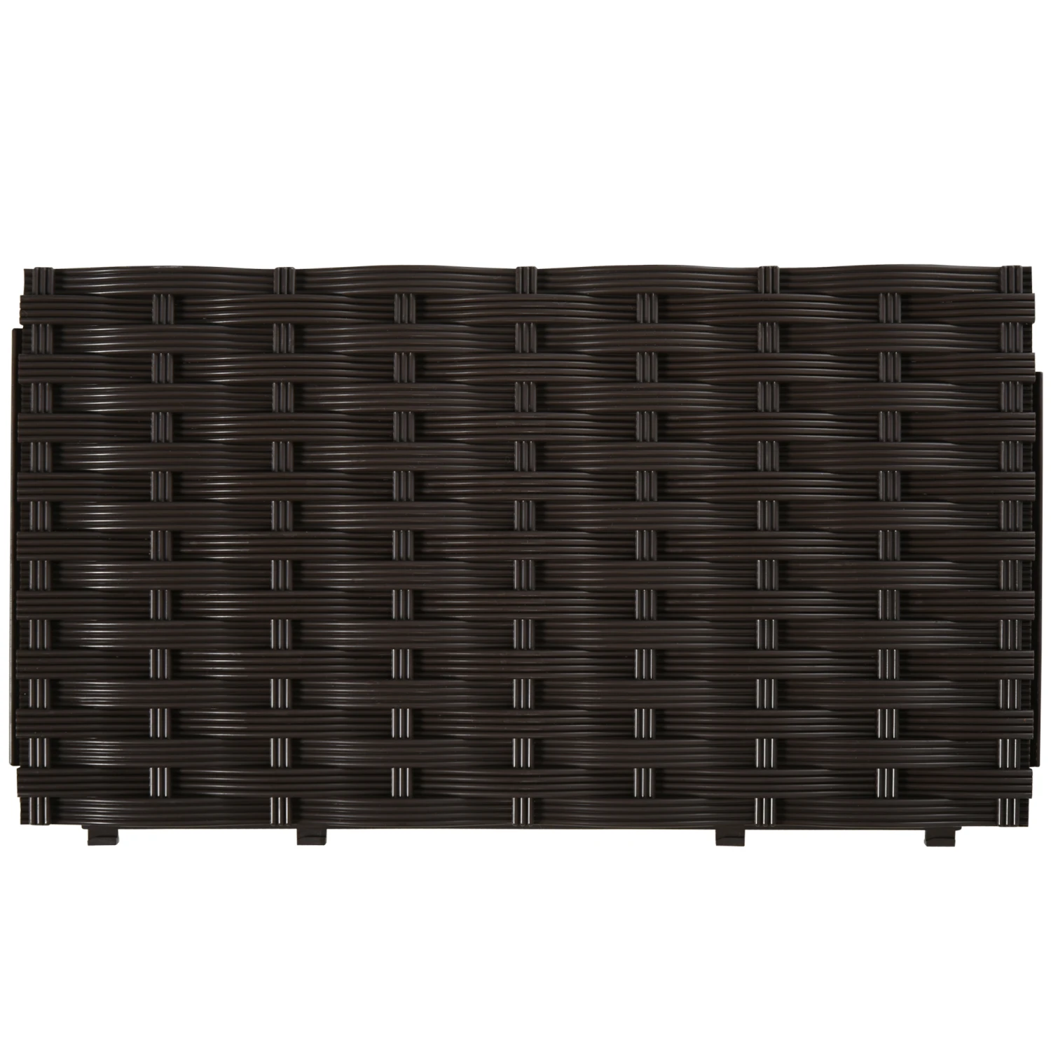 Outsunny Plastic Raised Garden Bed Planter Box Raised Bed With Self-Watering Design And Drainage Holes For Flowers, Brown 8 Outsunny Plastic Raised Garden Bed Planter Box Raised Bed With Self-Watering Design And Drainage Holes For Flowers, Brown - Image 8