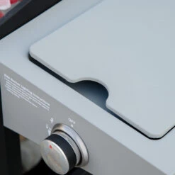 Outsunny 52" Barbecue Grill With Wheels 4+1 Burner Liquid Propane Gas Grill Outdoor Cabinet Style BBQ Trolley W/ Side Burner, Warming Rack, Storage Cabinet -Outsunny 2oIfc917fd460bc08