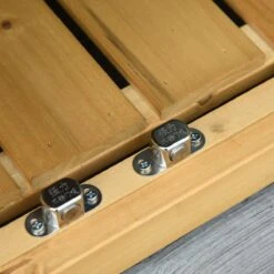 Outsunny Backyard Garden Tool Storage Shed, Outdoor Storage & Potting Bench With 2 Magnetic Close Doors & Large Interior Storage Space -Outsunny 35W3f117e6831cea2