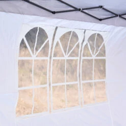 Outsunny 10' X 20' Pop Up Canopy Tent With 4 Sidewalls, Heavy Duty Tents For Parties, Outdoor Instant Gazebo With Carry Bag, For Outdoor, Garden, Patio, White 23 Outsunny 10' X 20' Pop Up Canopy Tent With 4 Sidewalls, Heavy Duty Tents For Parties, Outdoor Instant Gazebo With Carry Bag, For Outdoor, Garden, Patio, White -Outsunny 3Yy5cd17f6801ebd4