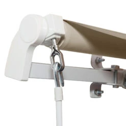 Outsunny 12' X 8' Retractable Awning Patio Awnings Sun Shade Shelter With Manual Crank Handle, 280g/m² UV & Water-Resistant Fabric And Aluminum Frame For Deck, Balcony, Yard, Cream White 27 Outsunny 12' X 8' Retractable Awning Patio Awnings Sun Shade Shelter With Manual Crank Handle, 280g/m² UV & Water-Resistant Fabric And Aluminum Frame For Deck, Balcony, Yard, Cream White -Outsunny 3bg48b17e679f527a