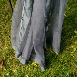 Outsunny 10' X 10' Patio Gazebo With Corner Frame Shelves, Double Roof Outdoor Gazebo Canopy Shelter With Netting, For Patio, Wedding, Catering & Events, Gray -Outsunny 3ml80e17e681f90d8