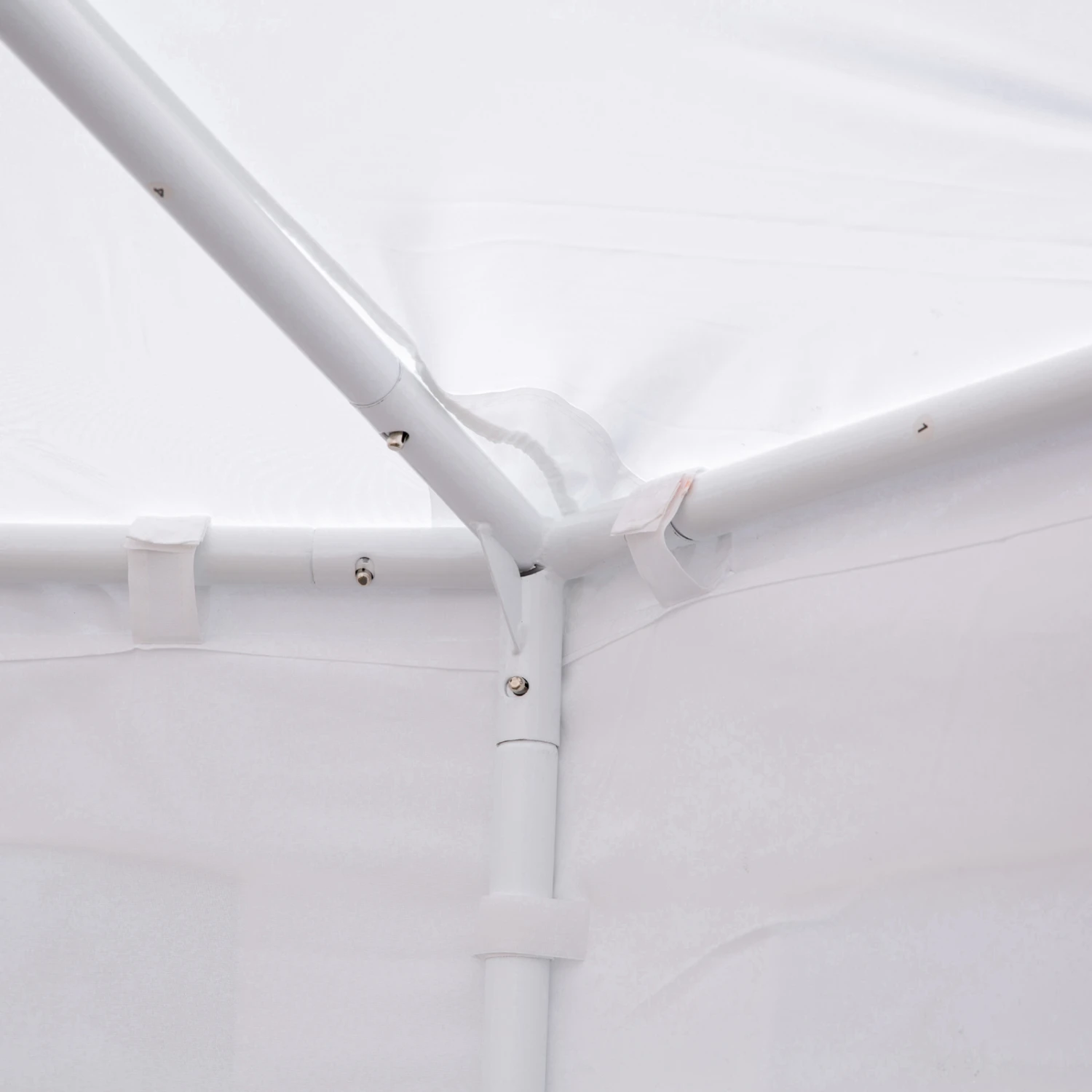 Outsunny 29' X 21' Canopy Party Event Tent With 2 Pull-Back Doors, Column-Less Event Space, & 8 Cathedral Windows 12 Outsunny 29' X 21' Canopy Party Event Tent With 2 Pull-Back Doors, Column-Less Event Space, & 8 Cathedral Windows - Image 12