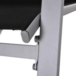 Outsunny Outdoor Modern Front Porch Patio Rocking Sling Chair - Black / Silver 26 Outsunny Outdoor Modern Front Porch Patio Rocking Sling Chair - Black / Silver -Outsunny 42Qd4d17fe7fbcd1b