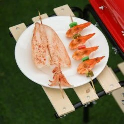 Outsunny 19” Steel Porcelain Portable Outdoor Charcoal Barbecue Grill -Outsunny 4BV10c17e677ac471