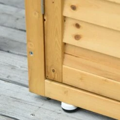 Outsunny Backyard Garden Tool Storage Shed, Outdoor Storage & Potting Bench With 2 Magnetic Close Doors & Large Interior Storage Space -Outsunny 4v42b217e6831cea2