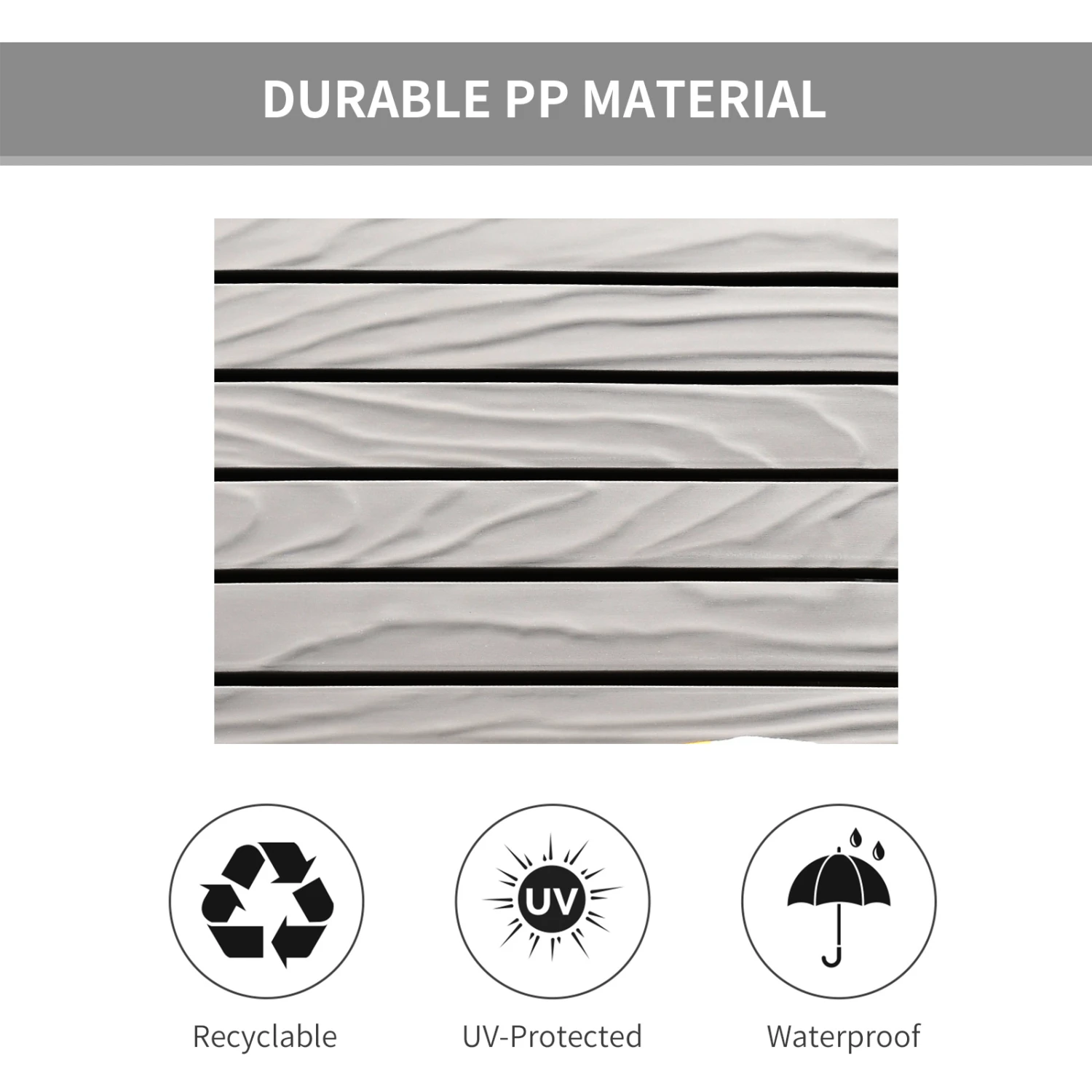 Outsunny Outdoor Patio Double Chaise Lounge Chair With 5-Level Adjustable Backrest, Zippered Cushions, & Modern Design 6 Outsunny Outdoor Patio Double Chaise Lounge Chair With 5-Level Adjustable Backrest, Zippered Cushions, & Modern Design - Image 6