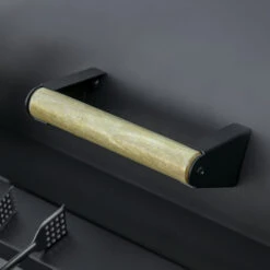 Outsunny 30" Portable Charcoal Barbecue Grill With Wheels Outdoor Barbecue With Adjustable Charcoal Rack, Storage Shelf, For Garden Camping Picnic -Outsunny 5Wica517ed37ba374