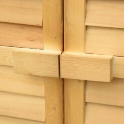 Outsunny Backyard Garden Tool Storage Shed, Outdoor Storage & Potting Bench With 2 Magnetic Close Doors & Large Interior Storage Space -Outsunny 5se0e817e6831cea2