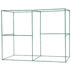 Outsunny 4' X 8' Walk-in Crop Cage With High-Quality HDPE Cover & 2 Zippered Doors For Plants/Herbs -Outsunny 6BX87517e690d949a