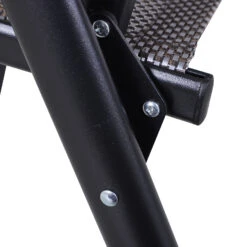 Outsunny Set Of 4 Patio Folding Chairs, Stackable Outdoor Sling Patio Dining Chairs With Armrests For Lawn, Camping, Dining, Beach, Metal Frame, No Assembly, Gray 29 Outsunny Set Of 4 Patio Folding Chairs, Stackable Outdoor Sling Patio Dining Chairs With Armrests For Lawn, Camping, Dining, Beach, Metal Frame, No Assembly, Gray -Outsunny 6JE14c17f73ce43e8