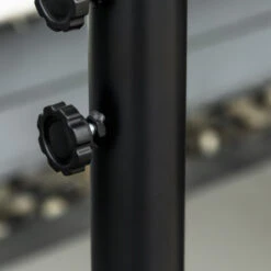 Outsunny 10FT Cantilever Umbrella, Offset Patio Umbrella With Crank And Cross Base For Deck, Backyard, Pool And Garden, Hanging Umbrellas, Tan -Outsunny 6Wt3d61864d948545