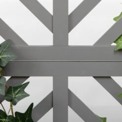 Outsunny 2 Tier Raised Garden Bed With Trellis, Wooden Elevated Planter Box With Legs And Metal Corners, For Vegetables, Flowers, Herbs, Gray -Outsunny 78Ed4d1865f2d414b