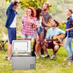 Outsunny Car Refrigerator Freezer, Seatbelt Design -Outsunny 8ag90f17f2768f83c 1