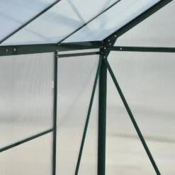 Outsunny 6' X 8' X 7' Polycarbonate Greenhouse Walk-in Plant Greenhouse For Backyard/Outdoor Use With Window And Door, Aluminum Frame, PC Board 20 Outsunny 6' X 8' X 7' Polycarbonate Greenhouse Walk-in Plant Greenhouse For Backyard/Outdoor Use With Window And Door, Aluminum Frame, PC Board -Outsunny 9BG61017e6743d88a