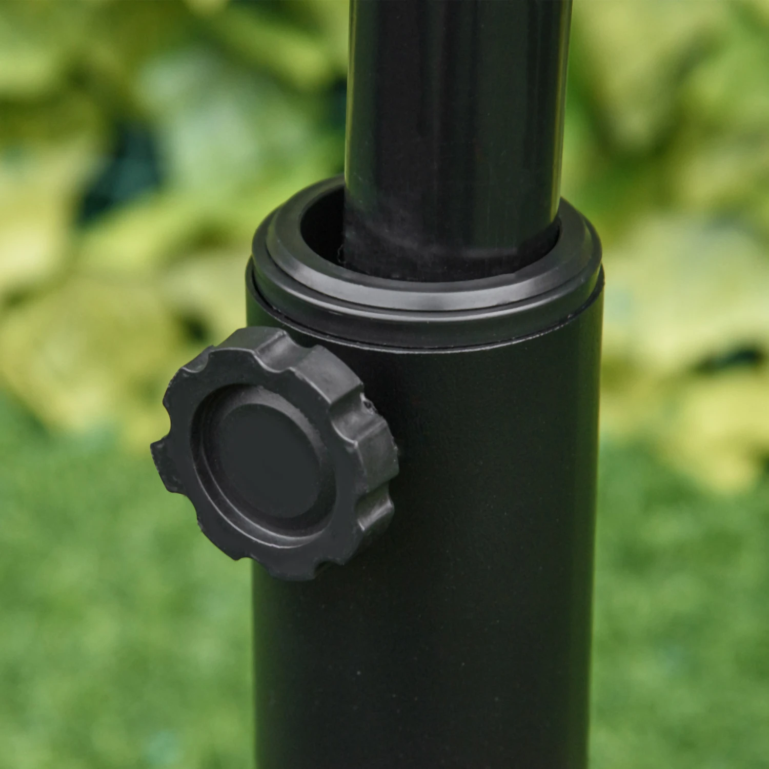 Outsunny 30 Lbs. Market Umbrella Base Holder, 18" Heavy Duty Parasol Stand For Patio, Black 8 Outsunny 30 Lbs. Market Umbrella Base Holder, 18" Heavy Duty Parasol Stand For Patio, Black - Image 8