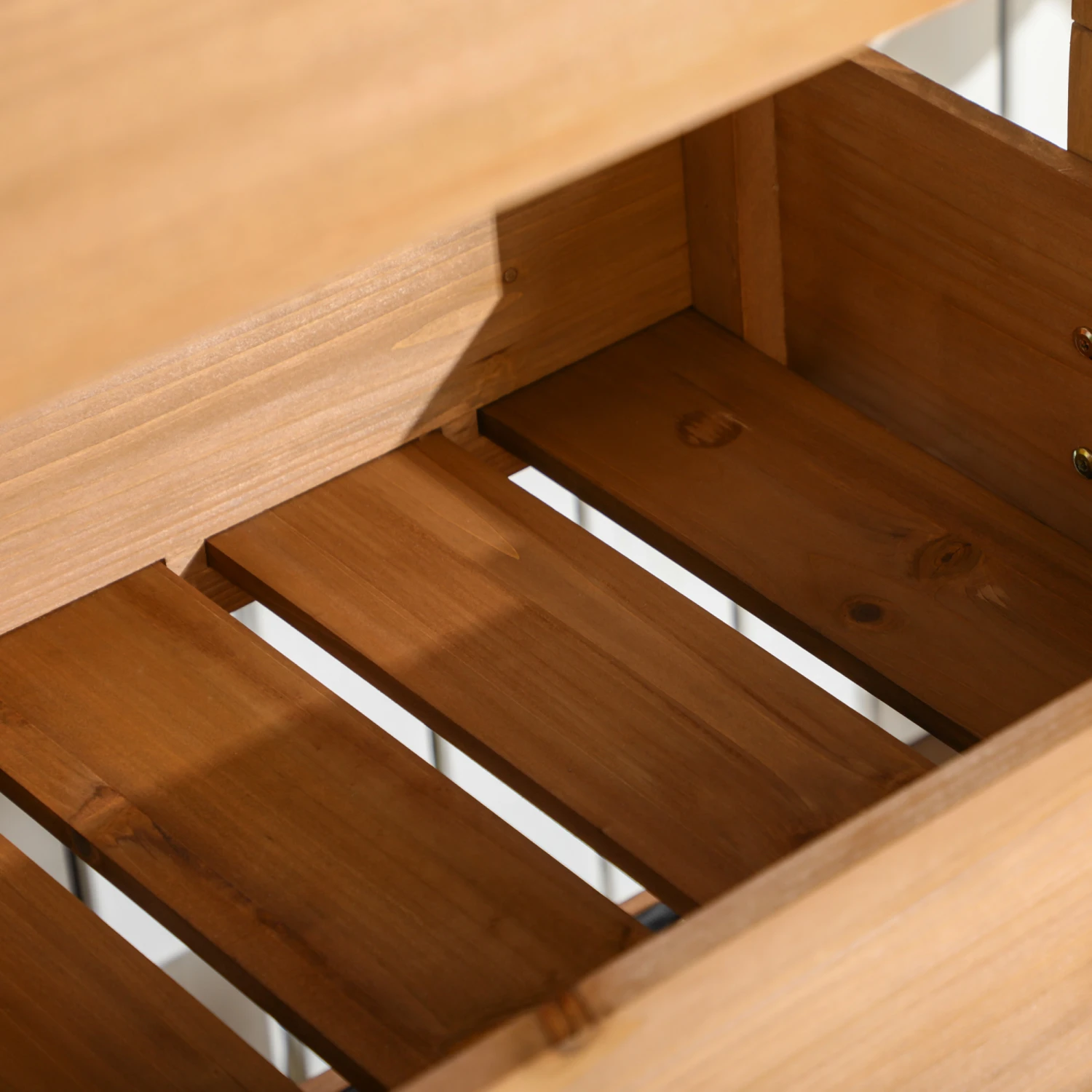 Outsunny Vertical Garden Planter, Wooden 4 Tier Planter Box, Self-Draining With Non-Woven Fabric For Outdoor Flowers, Vegetables & Herbs 8 Outsunny Vertical Garden Planter, Wooden 4 Tier Planter Box, Self-Draining With Non-Woven Fabric For Outdoor Flowers, Vegetables & Herbs - Image 8