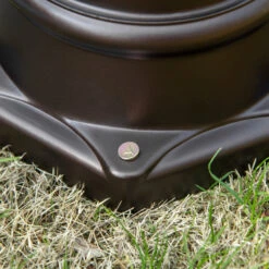 Outsunny 94.5" Solar Lamp Post Light, Dusk To Dawn Vintage Style Street Light, Aluminum Solar Powdered Lamp, PIR Motion Sensor For Garden, Lawn, Pathway, Driveway, Brown -Outsunny AEo3d61865f2d2f9b