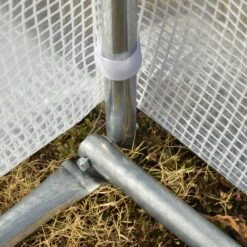 Outsunny 26' X 10' X 7' Walk-In Greenhouse Tunnel, Large Gardening Plant Hot House With Zipper Doors For Backyard, White -Outsunny AIBa1917fb0ad6479