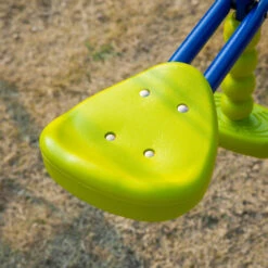 Outsunny Swing Set Outdoor For Kids, W/ Adjustable Height Seat, Basket Hoop, Glider -Outsunny AMW3d61806a03a42c