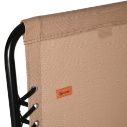 Outsunny Folding Patio Chair, Outdoor Portable Armchair Camping Chair For Camping, Pool, Beach, Lawn, Deck, Beige -Outsunny B9s3d617f2769305c