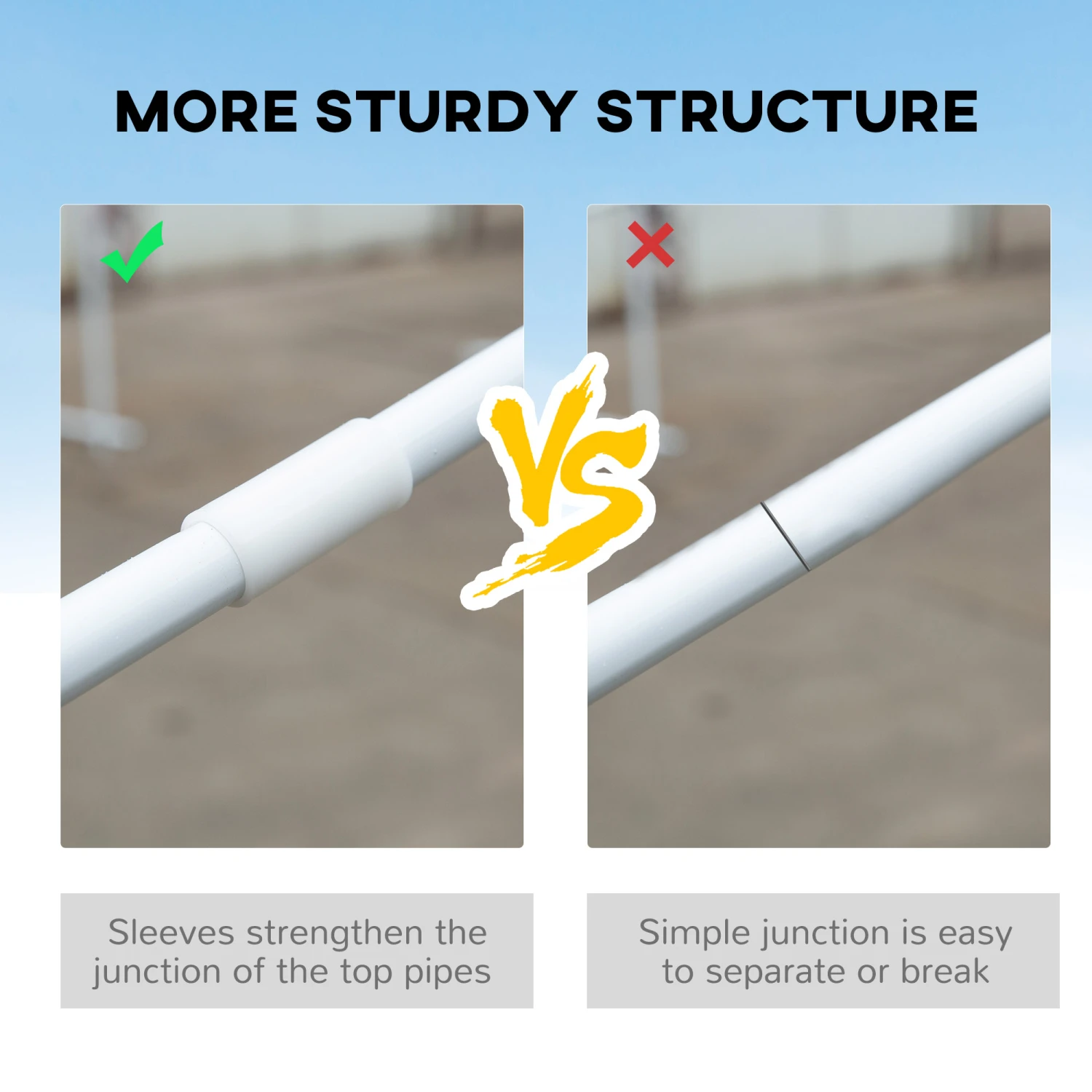 Outsunny 10' X 28' Party Tent Canopy, Outdoor Event Shelter Gazebo With 8 Removable Mesh Sidewalls, Zipper Doors, Steel Frame, Green 4 Outsunny 10' X 28' Party Tent Canopy, Outdoor Event Shelter Gazebo With 8 Removable Mesh Sidewalls, Zipper Doors, Steel Frame, Green - Image 4