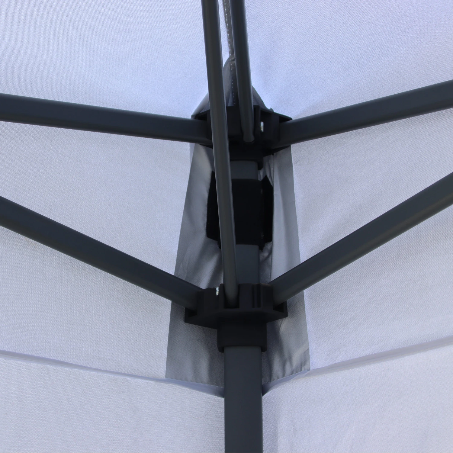 Outsunny 8' X 8' Pop Up Canopy Tent With Wheeled Carry Bag And 4 Sand Bags, Instant Sun Shelter, Tents For Parties, Height Adjustable, For Outdoor, Garden, Patio, White 9 Outsunny 8' X 8' Pop Up Canopy Tent With Wheeled Carry Bag And 4 Sand Bags, Instant Sun Shelter, Tents For Parties, Height Adjustable, For Outdoor, Garden, Patio, White - Image 9