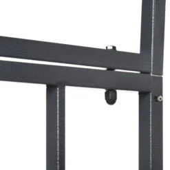 Outsunny 81" Metal Garden Arbor With Double Doors, Locking Gate, Climbing Vine Frame With Heart Motifs, Arch For Wedding, Bridal Party Decoration, Grey 16 Outsunny 81" Metal Garden Arbor With Double Doors, Locking Gate, Climbing Vine Frame With Heart Motifs, Arch For Wedding, Bridal Party Decoration, Grey -Outsunny DEdd4d186a1f16284