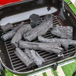 Outsunny 19” Steel Porcelain Portable Outdoor Charcoal Barbecue Grill -Outsunny DPO16817e677ac471