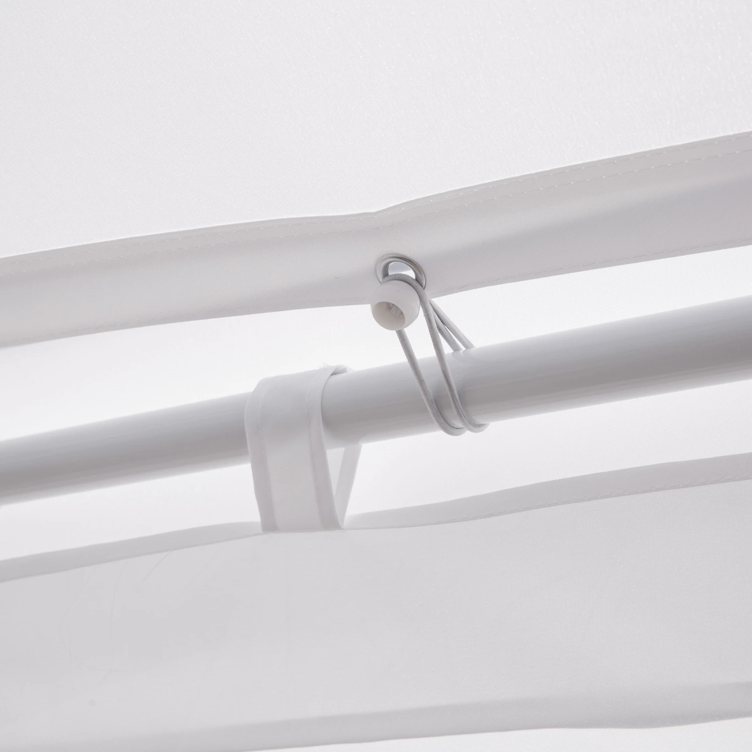 Outsunny 22' X 16' Canopy Party Event Tent With 2 Pull-Back Doors, Column-Less Event Space, & 8 Cathedral Windows 12 Outsunny 22' X 16' Canopy Party Event Tent With 2 Pull-Back Doors, Column-Less Event Space, & 8 Cathedral Windows - Image 12