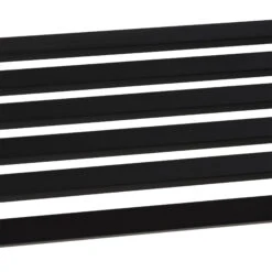 Outsunny Metal Garden Bench, Black Outdoor Bench For 2 People, Park-Style Patio Seating Decor With Armrests & Backrest, Black -Outsunny DZj2d117fb9a52880