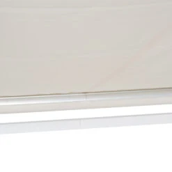 Outsunny 10' X 8' Manual Retractable Sun Shade Patio Awning - Cream White -Outsunny Dsk0de17e670cd51e
