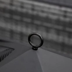 Outsunny 26 Inch Outdoor Fire Pits, Bonfire Wood Burning Firepit Bowl, Camping Fire Pit With Spark Screen Cover, Poker For Patio, Or Backyard, Black -Outsunny EZGd4d17f2768b921