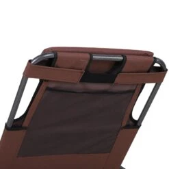 Outsunny Oxford Fabric Metal Frame Outdoor Pool Sun Lounger Lounge Chair 120°/180° - Brown 24 Outsunny Oxford Fabric Metal Frame Outdoor Pool Sun Lounger Lounge Chair 120°/180° - Brown -Outsunny Ebp12b17e67d6474a