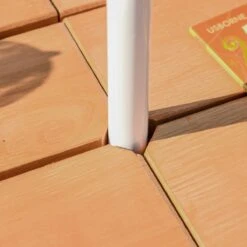 Outsunny Kids Picnic Table With Umbrella And Storage Inside, Sand And Water Table, Kids Outdoor Furniture, Wooden Bench Backyard Furniture For Garden, Patio, Or Balcony -Outsunny EpTaff17e691fd79c