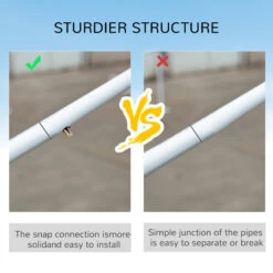 Outsunny Large 10' X 20' Party Tent, Events Shelter Canopy Gazebo With 4 Removable Side Walls For Weddings, Picnic, White -Outsunny EpZ88c18316f06541