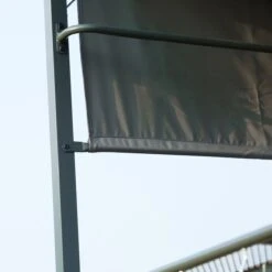 Outsunny 7FT Grill Gazebo BBQ Canopy With Sun Shade Panel Side Awning, 2 Exterior Serving Shelves, 5 Hooks For Patio Lawn Backyard -Outsunny FOnb3717e67c3fd89