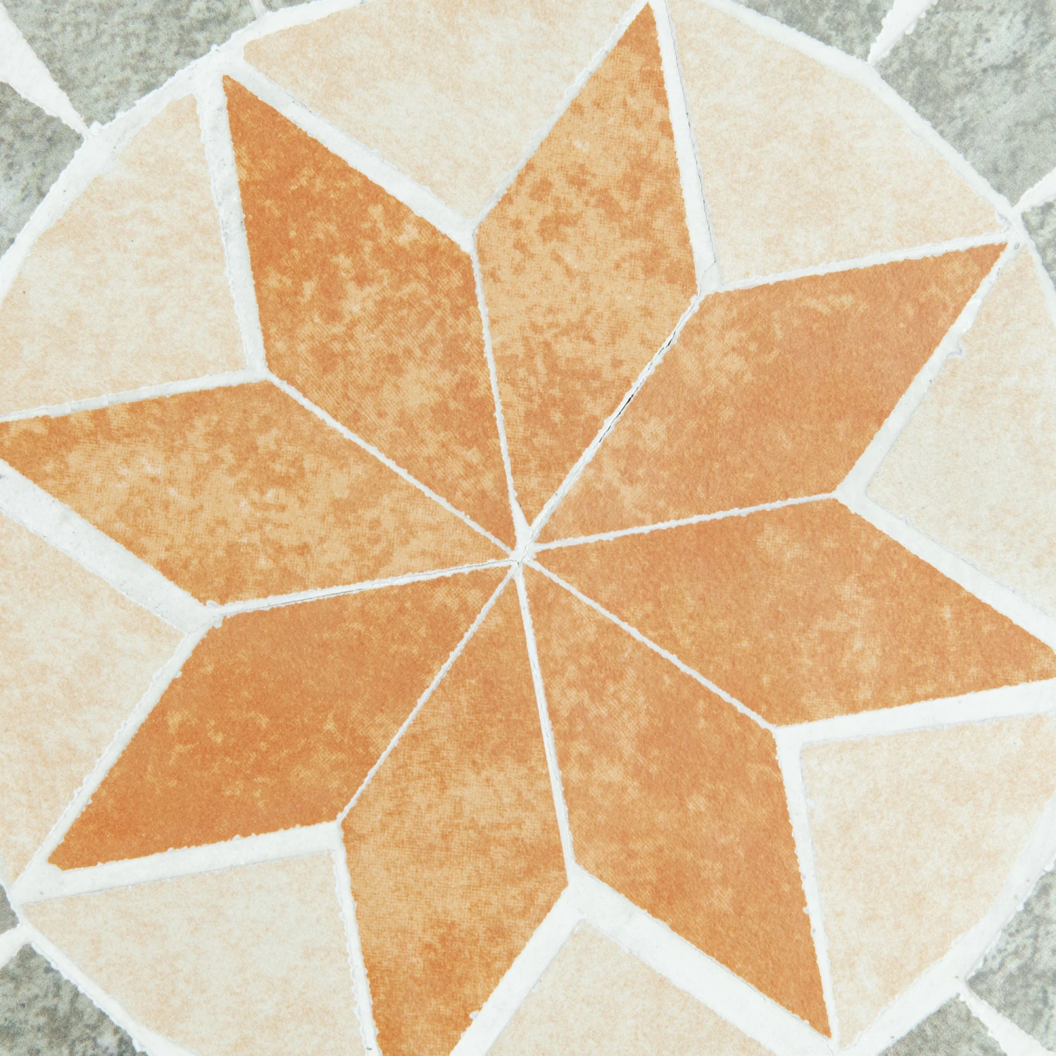 Outsunny 12" Round Patio Outdoor Footstool, Garden Mosaic Accent Side Table, Plant Stand, Blue 10 Outsunny 12" Round Patio Outdoor Footstool, Garden Mosaic Accent Side Table, Plant Stand, Blue - Image 10