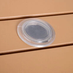 Outsunny 22'' Rattan Wicker Side Table With Steel Frame, Umbrella Insert Hole, Sand Bag For Outdoor, Patio, Garden, Backyard, Brown -Outsunny FfQb6717e6b5778c6