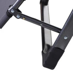 Outsunny Tanning Chair, 2-in-1 Beach Lounge Chair & Camping Chair W/ Pillow & Pocket, Adjustable Chaise For Sunbathing Outside, Patio, Poolside, Gray 24 Outsunny Tanning Chair, 2-in-1 Beach Lounge Chair & Camping Chair W/ Pillow & Pocket, Adjustable Chaise For Sunbathing Outside, Patio, Poolside, Gray -Outsunny Ghpeba17e6a5728a5