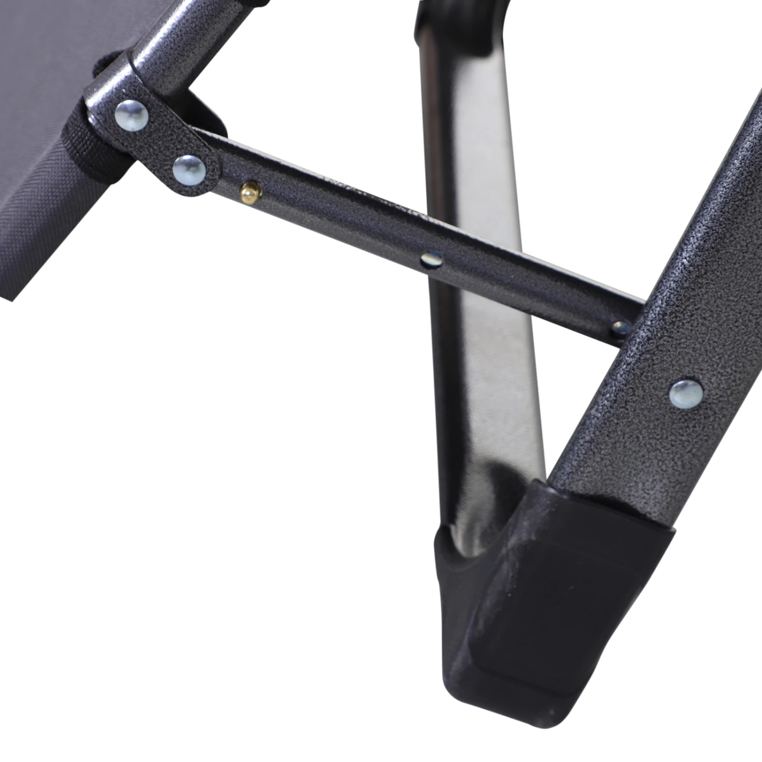 Outsunny Tanning Chair, 2-in-1 Beach Lounge Chair & Camping Chair W/ Pillow & Pocket, Adjustable Chaise For Sunbathing Outside, Patio, Poolside, Gray 10 Outsunny Tanning Chair, 2-in-1 Beach Lounge Chair & Camping Chair W/ Pillow & Pocket, Adjustable Chaise For Sunbathing Outside, Patio, Poolside, Gray - Image 10