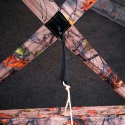 Outsunny 6-Sided Hexagon Pop Up Party Tent Gazebo With Mesh Netting Walls & Shaded Interior, 12' X 12', Flower -Outsunny Gts3d61821eaa7371