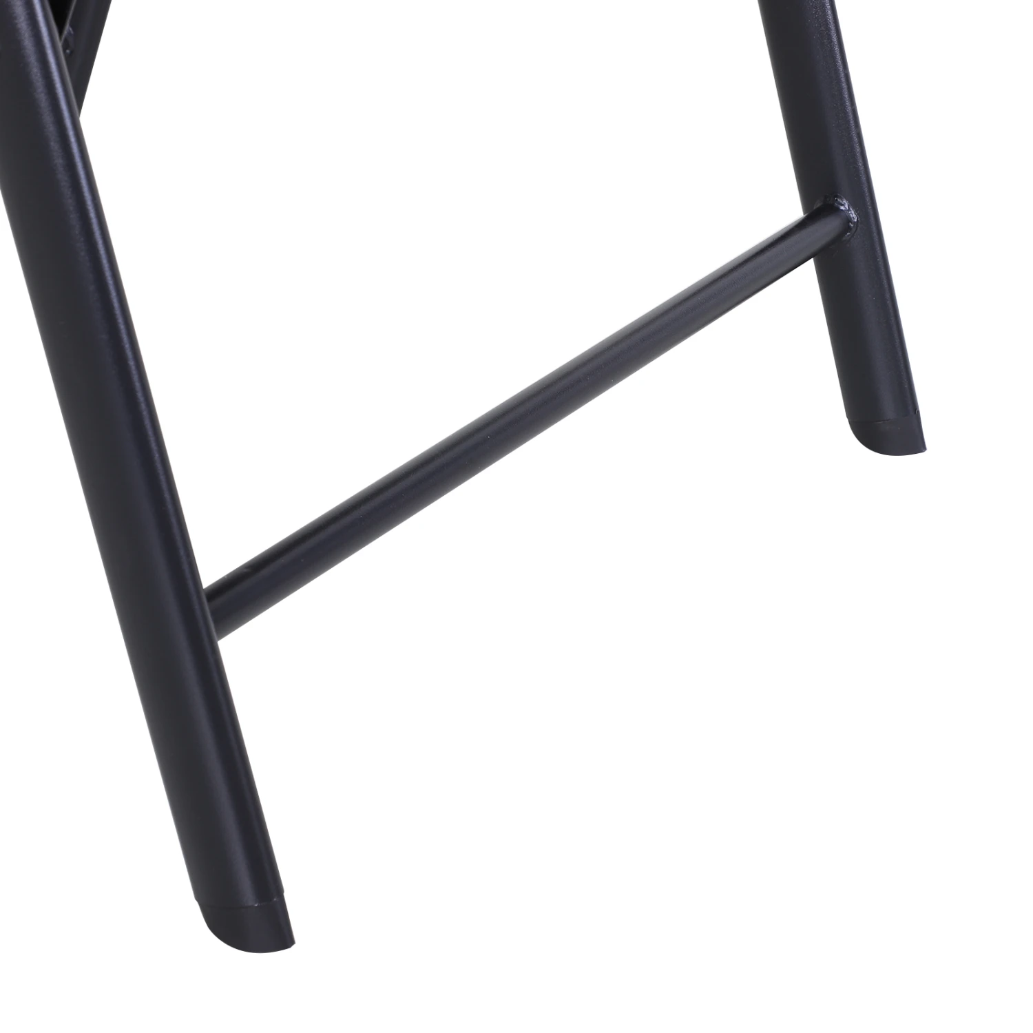 Outsunny Set Of 4 Patio Folding Chairs, Stackable Outdoor Sling Patio Dining Chairs With Armrests For Lawn, Camping, Dining, Beach, Metal Frame, No Assembly, Gray 14 Outsunny Set Of 4 Patio Folding Chairs, Stackable Outdoor Sling Patio Dining Chairs With Armrests For Lawn, Camping, Dining, Beach, Metal Frame, No Assembly, Gray - Image 14